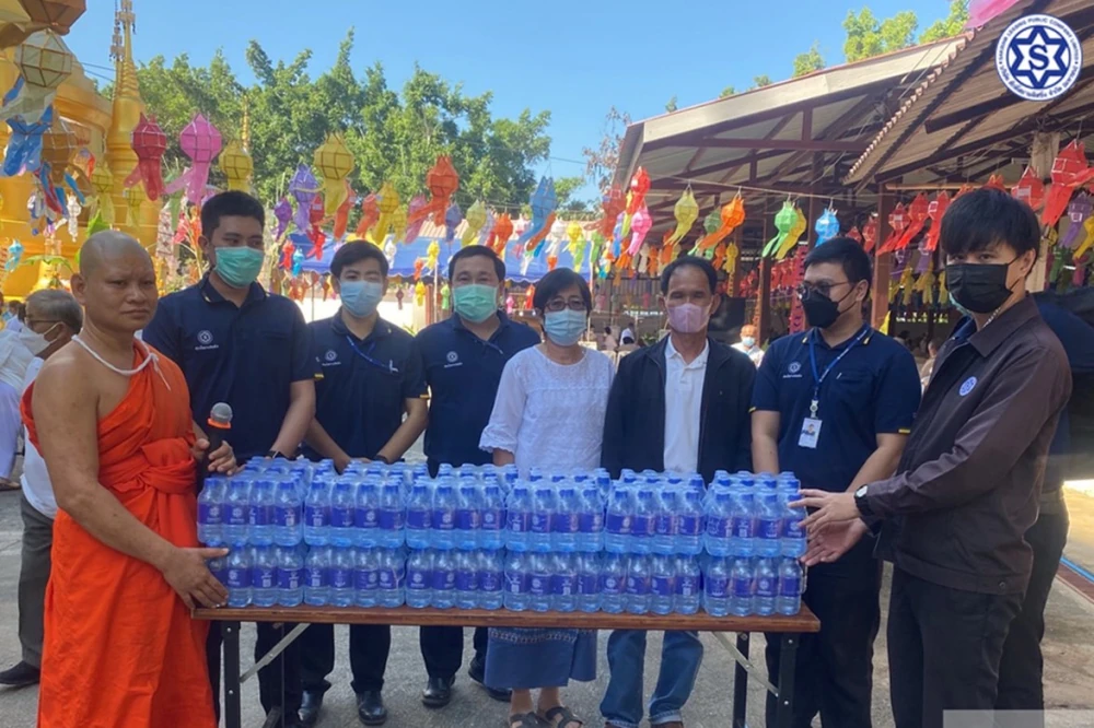 สนับสนุนน้ำดื่มเพื่อใช้ในงานสการพระธาตุวังหลวงประจำปี 2566