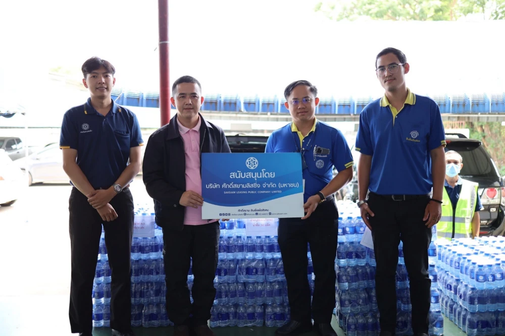 สนับสนุนน้ำดื่ม โครงการเดิน-วิ่ง เฉลิมพระเกียรติ พระบาทสมเด็จพระเจ้าอยู่หัว เนื่องในวันฉัตรมงคล